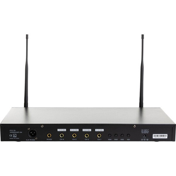 Main product image for Gemini UHF-04M 500-950 MHz Four Channel UHF Wireless Handheld System235-126
